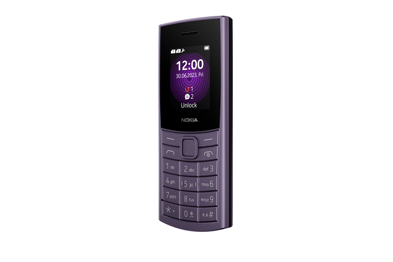 Nokia 110 4G Phone Arctic Purple Harvey Norman