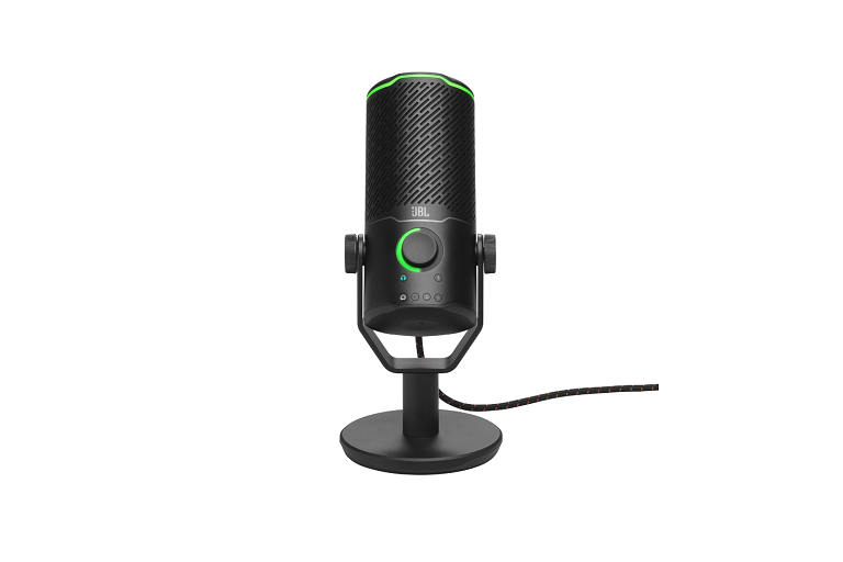 JBL Quantum Stream Studio Quad Pattern Premium USB Microphone Black