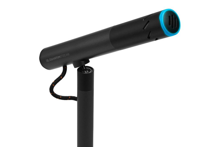 JBL Quantum Stream Talk Microphone Black Harvey Norman