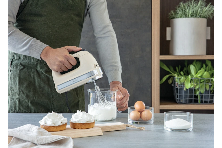 Kitchenaid KHM926 9 Speed Artisan Hand Mixer Empire Red Harvey Norman