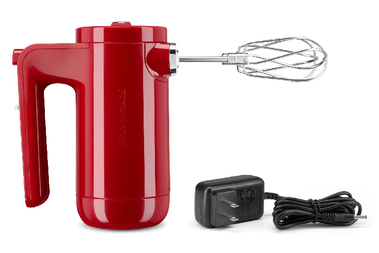 KitchenAid Cordless Hand Mixer Empire Red Harvey Norman
