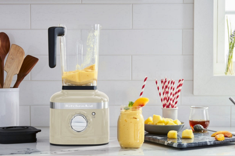 KitchenAid Artisan K400 Blender Almond Cream Harvey Norman