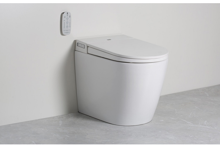 Argent Evo Wall Faced Smart Toilet System with Argent Inwall Cistern