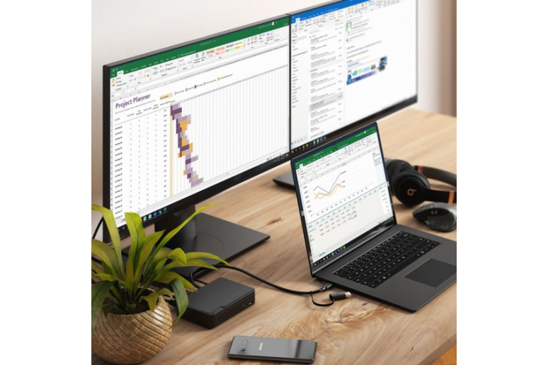 Alogic Universal Twin HD Docking Station Harvey Norman