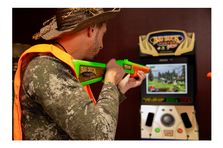 Arcade1Up Big Buck Hunter Pro Deluxe Arcade Machine Harvey Norman