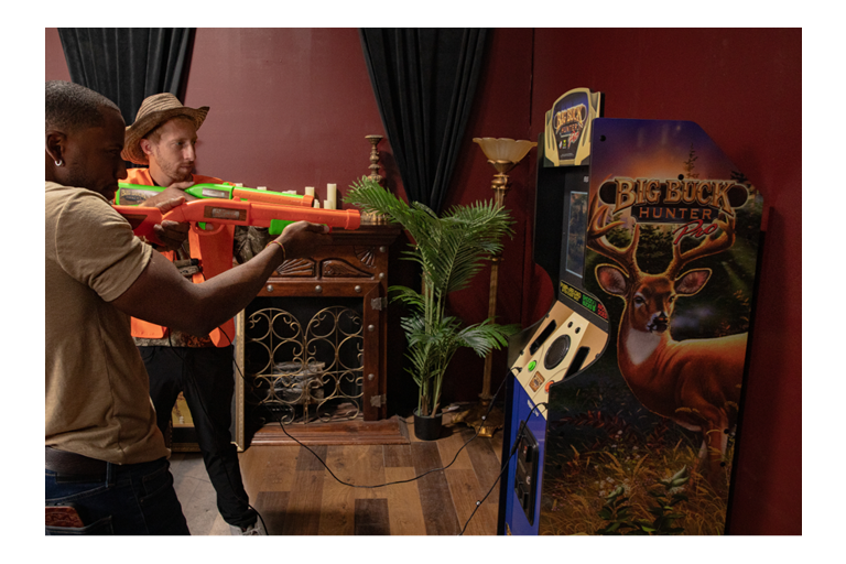 Arcade1Up Big Buck Hunter Pro Deluxe Arcade Machine Harvey Norman