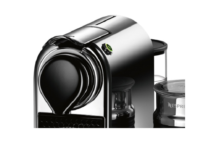 Nespresso Citiz & Milk Coffee Machine by Breville Chrome Harvey Norman