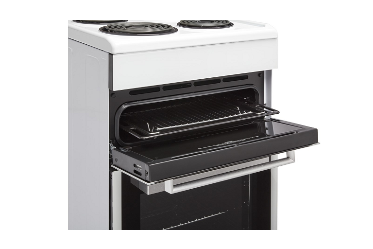 Euromaid 540mm Rear Control Electric Freestanding Cooker with Coil