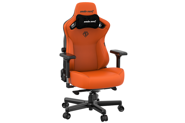 AndaSeat XLarge Kaiser 3 Series Premium Gaming Chair Orange Harvey