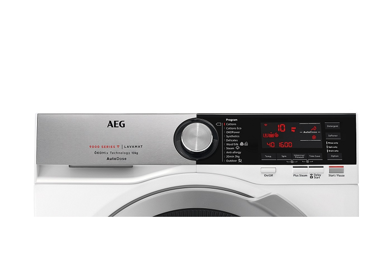 AEG 10kg 9000 Series AutoDose Front Load Washing Machine Harvey Norman