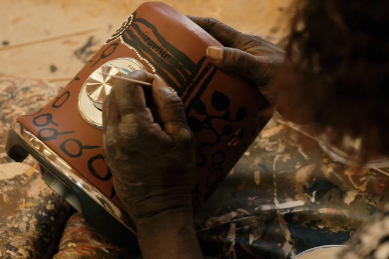 Breville The Juice Fountain Cold XL Juicer Art Series Kampurarrpa