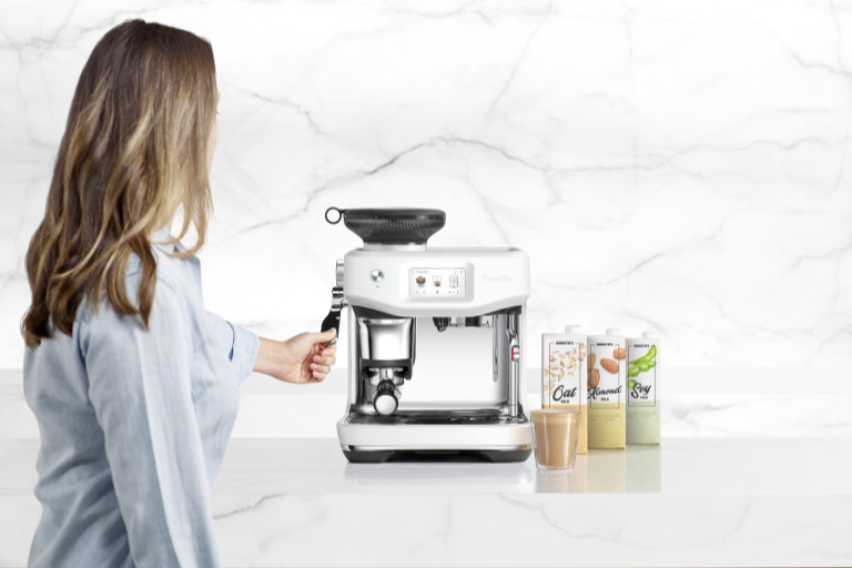 Breville the Barista Touch Impress Coffee Machine Harvey Norman