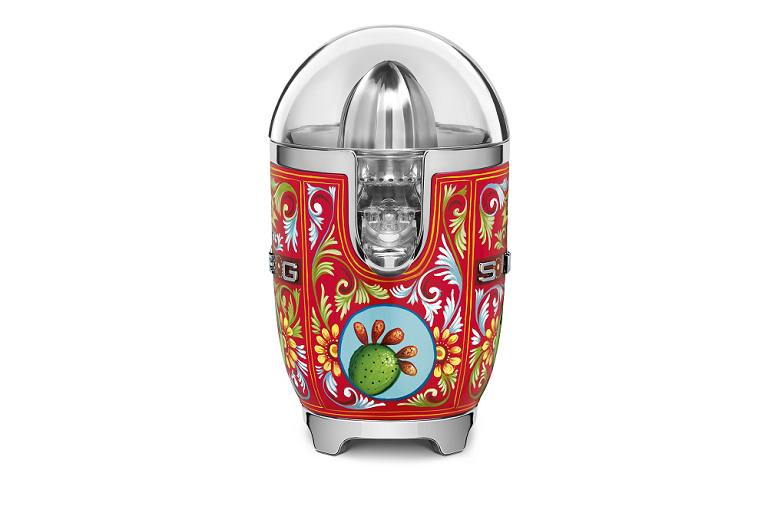 Smeg Dolce & Gabbana Citrus Juicer Sicily is my Love Harvey Norman