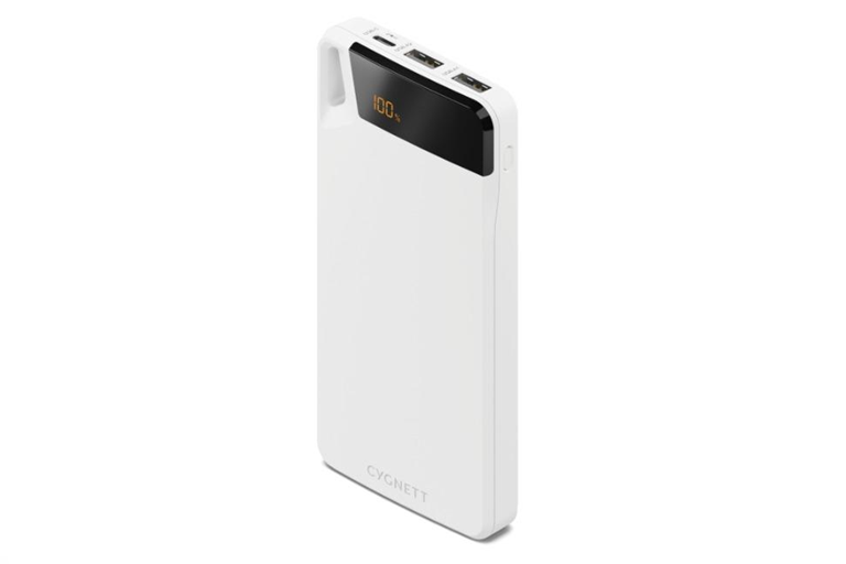 Cygnett ChargeUp Boost 4 10000mAh Power Bank White Harvey Norman cygnett-chargeup-boost-4-10000mah-power-bank-white-harvey-norman