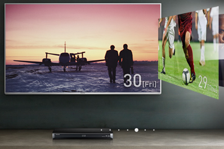 Panasonic Smart Network 3D Bluray Player With 500GB Twin HD Tuner