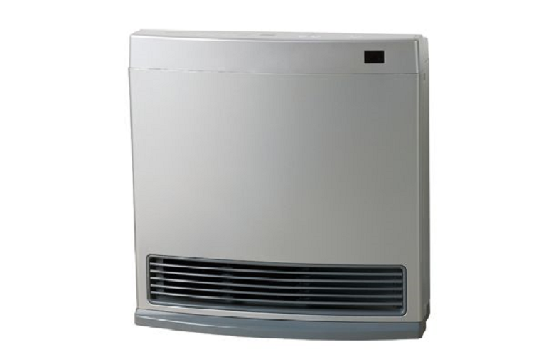 Rinnai Dynamo 15 Unflued Natural Gas Convector Heater - Platinum Silver |  Harvey Norman