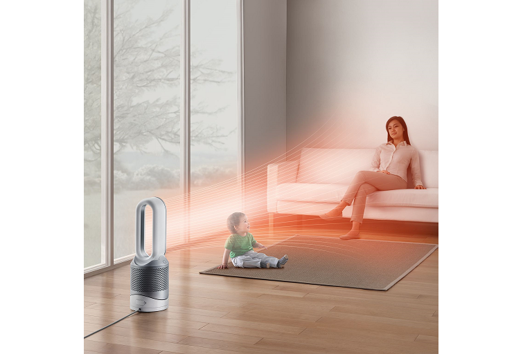 Dyson Pure Hot+Cool Purifying Fan Heater White/Silver Harvey Norman