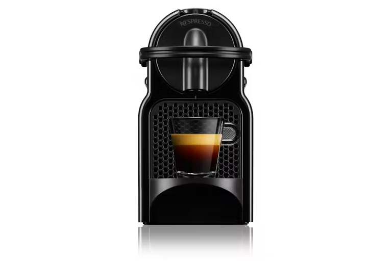 Nespresso Inissia Coffee Machine with Milk Frother by DeLonghi Black