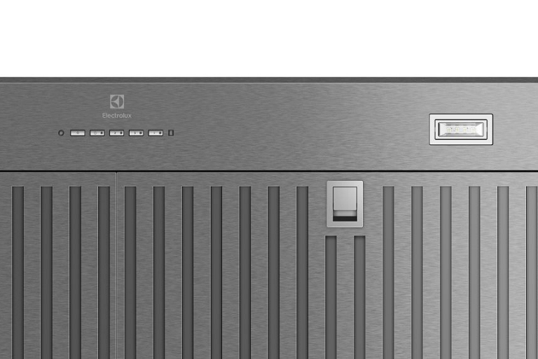 Electrolux 90cm Integrated Rangehood Dark Stainless Steel Harvey Norman