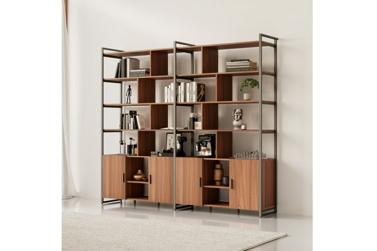 Eureka Napa Standing Bookshelf Harvey Norman