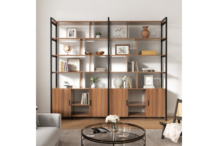 Eureka Napa Standing Bookshelf Harvey Norman
