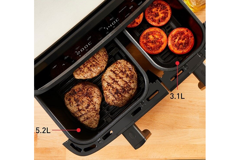 Tefal Dual Easy Fry and Grill XXL Air Fryer Harvey Norman