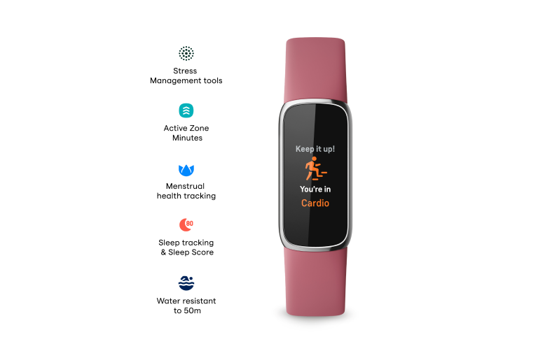 Fitbit Luxe Fitness & Wellness Tracker Harvey Norman