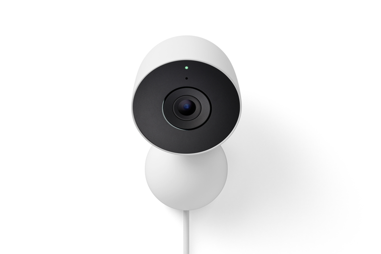 Google Nest Cam Indoor (Wired, 3rd Gen) - Snow | Domayne