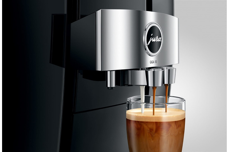 Jura GIGA 10 Automatic Coffee Machine Diamond Black (INTA) Harvey