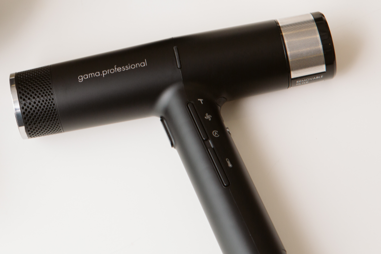 Gama Professional IQ Perfetto Hair Dryer Black Harvey Norman