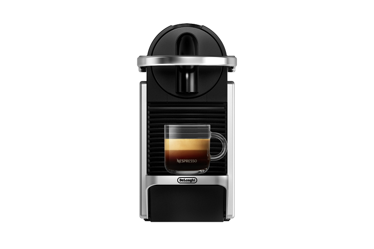 Nespresso Pixie Capsule Coffee Machine by Delonghi - Silver