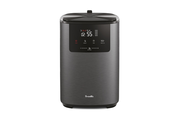Breville the Smart Mist Top Connect Humidifier Graphite Harvey Norman