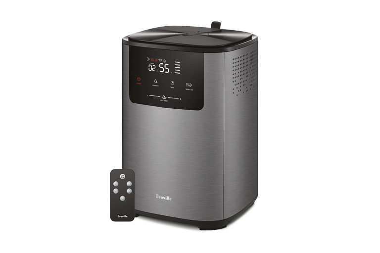 Breville the Smart Mist Top Connect Humidifier Graphite Harvey Norman