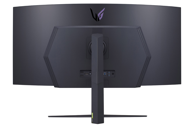 LG 45inch UltraGear WQHD OLED Curved Gaming Monitor Harvey Norman