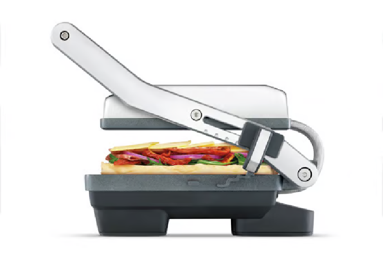 Breville The Toast Melt 2 Slice Sandwich Press Brushed Stainless Breville The Toast Melt 2 Slice Sandwich Press Brushed Stainless