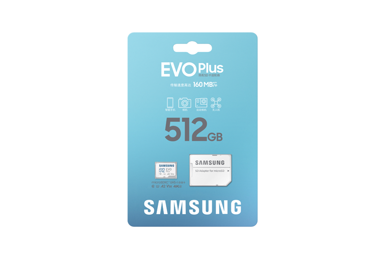 Samsung Evo Plus Gen2 512GB MicroSD Card Joyce Mayne