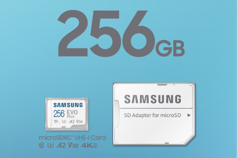 Samsung Evo Plus Gen2 256GB MicroSD Card Joyce Mayne