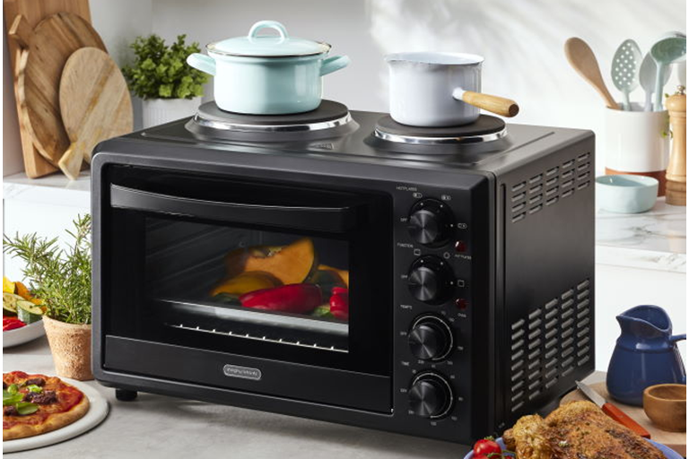 Morphy Richards 32L Benchtop Convection Oven with Hot Plates Harvey Norman