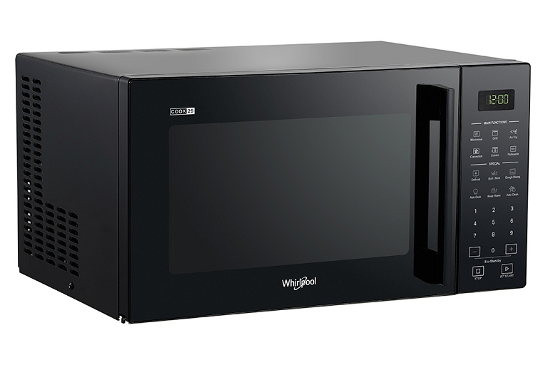 Whirlpool 29L Convection Microwave Oven with Air Fry Black Harvey