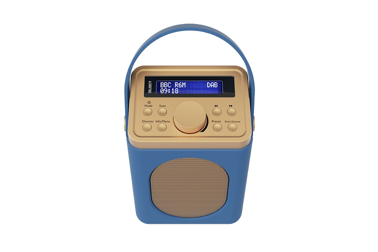 Majority Little Shelford Bluetooth & DAB Radio with Bluetooth Blue