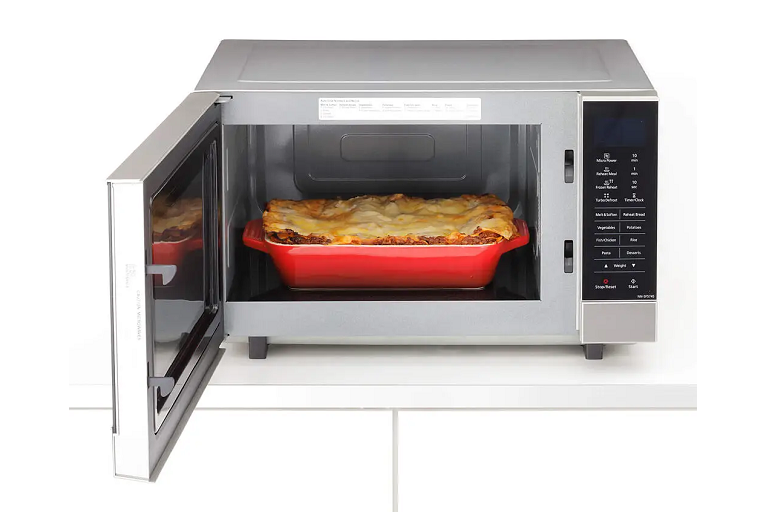Panasonic 27L Inverter Flatbed Microwave Oven Harvey Norman