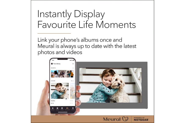 Netgear Meural 15inch WiFi Photo Frame Harvey Norman