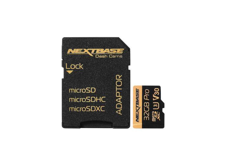 nextbase dash cam sd card