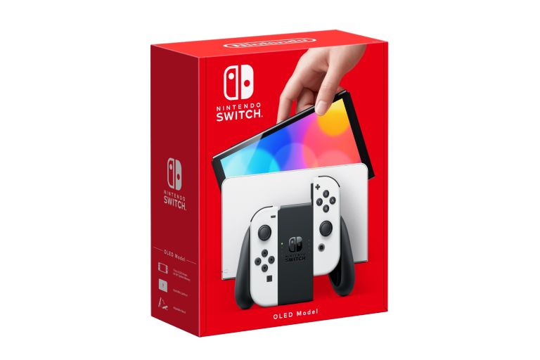 Nintendo Switch Console OLED Model White Harvey Norman