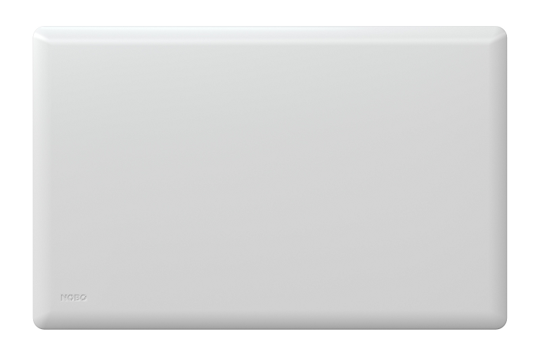 Nobo 1.5kW Compact Panel Heater with Time u0026 Castors - White | Harvey Norman