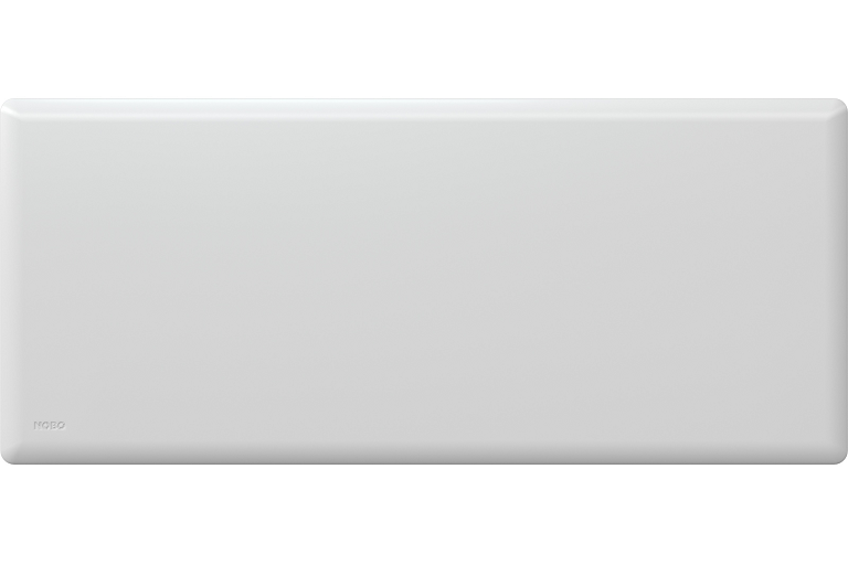 Nobo 2kW Compact Panel Heater with Timer & Castors White Harvey Norman