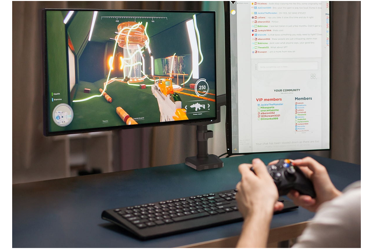 ONE Dual Monitor Arm Harvey Norman