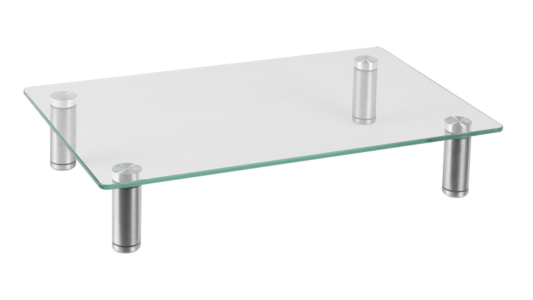 ONE Tempered Glass Monitor Riser | Harvey Norman