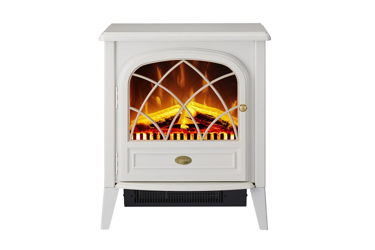 Dimplex Ritz 2kW Portable Electric Fire with Optiflame Log Effect