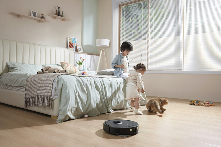 Roborock Q Revo Robotic Vacuum and Mop Black Harvey Norman